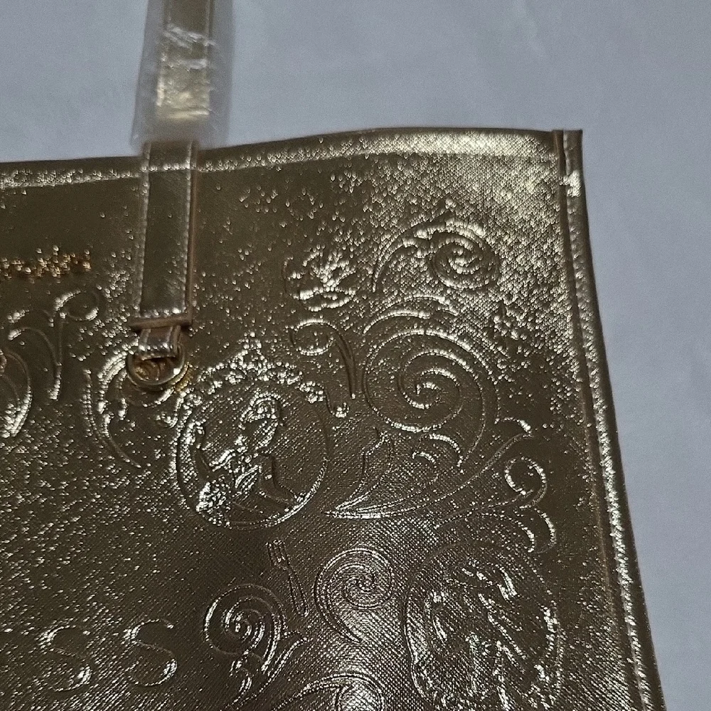 Bath & Body Works Gold Embossed‎ Tote